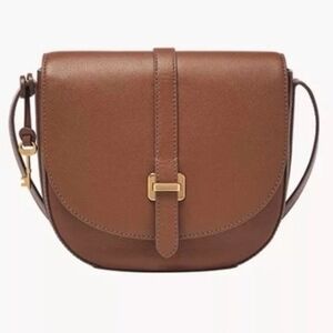 NWT Fossil Emery Crossbody Bag - medium brown